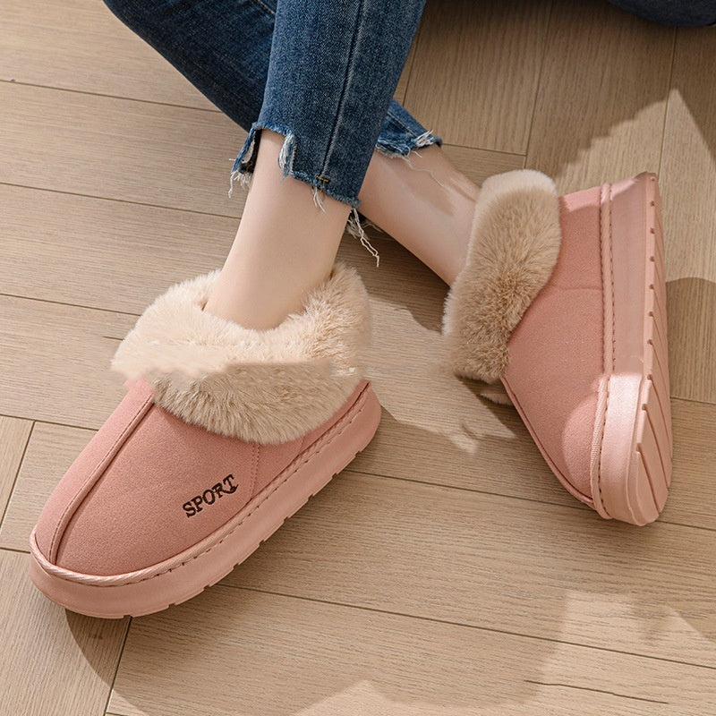 Women Shoes With Faux Fur