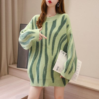 Women Printed Sweater
