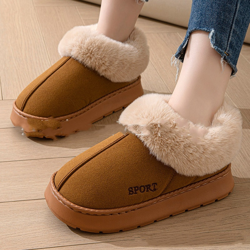 Women Shoes With Faux Fur