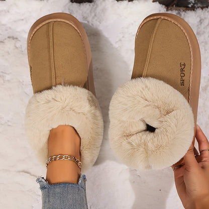 Women Shoes With Faux Fur