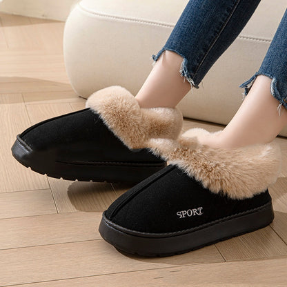 Women Shoes With Faux Fur