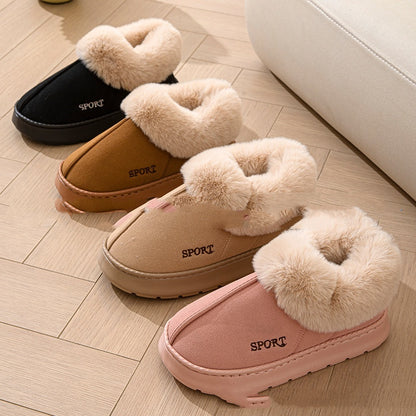 Women Shoes With Faux Fur