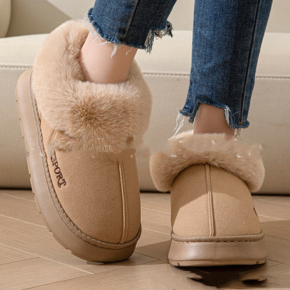 Women Shoes With Faux Fur